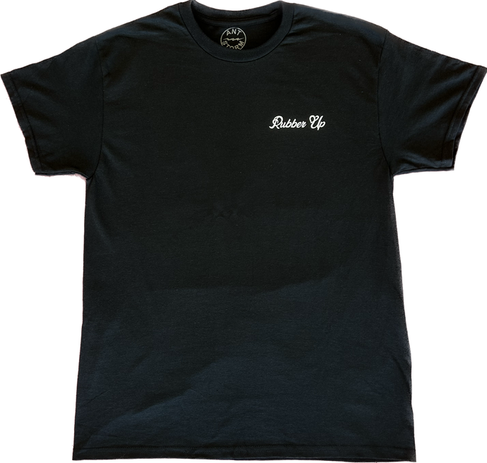 Okie x Rubber Up Black T-Shirt