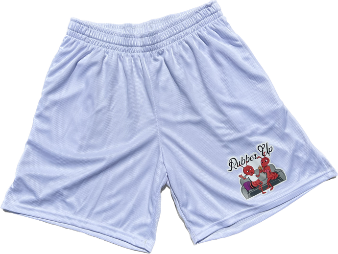 Rubber Up Shorts With Pockets