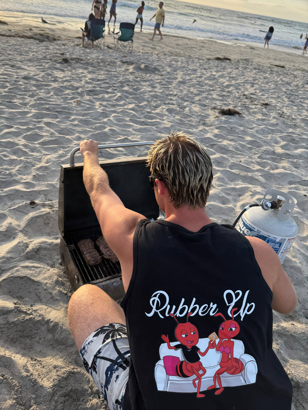 Rubber Up Tank Top