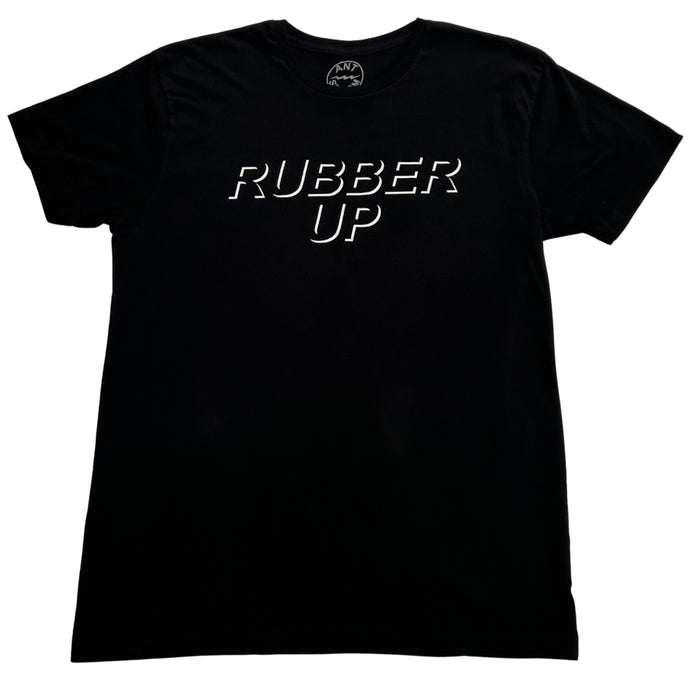 Rubber Up Unique Black T-Shirt (Limited Edition)
